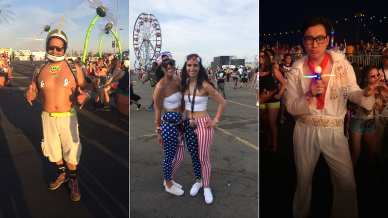 Illustration for article titled The Strongest Looks We Saw at Electric Daisy Carnival NY